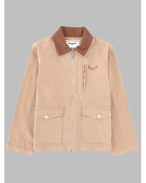 Zadig & Voltaire Mini? Jacket For Kids, Ss26 - Natural