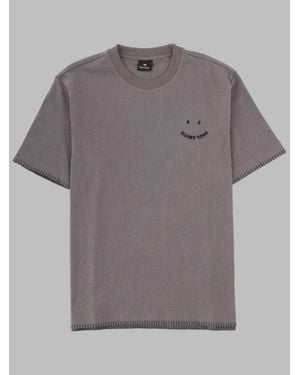 Paul Smith 100% Cotton T-Shirt - Gray