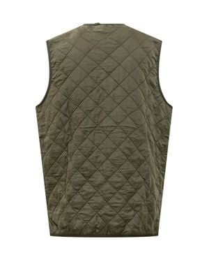 Barbour Quilted Zip-Front Vest - Green
