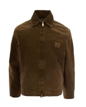 Carhartt Og Detroit Hamilton Jacket - Brown