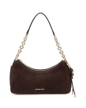 MICHAEL Michael Kors Nolita Chain Pouch Clutch - Brown