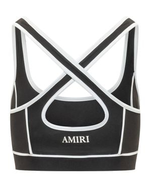 Amiri Paintline-Trim Top - Black