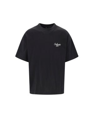 Carhartt Short Sleeve Logo T-Shirt - Black