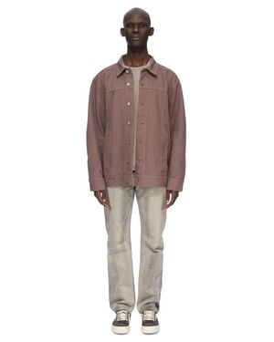 Rick Owens Fog-Cut Jeans With 6 Pockets - Brown