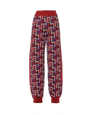 Gcds Stylish Mini Pants For Trendy Outfits - Red