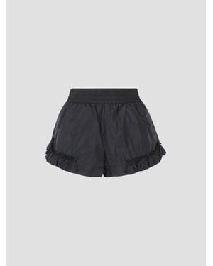 Simone Rocha Frill Track Shorts - Blue
