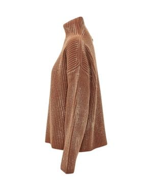 DIESEL M-Amet Knit Sweater - Brown