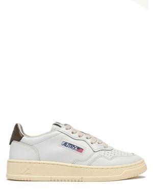 Autry "Medalist Low" Sneakers - White