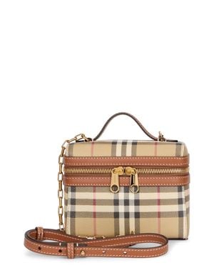 Burberry Mini Vanity Bag - Brown