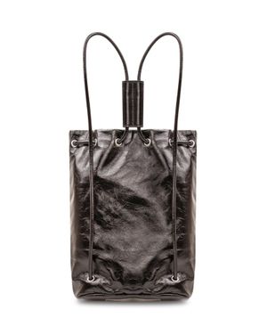 DIESEL Scrunch-Back Mini Backpack - Black