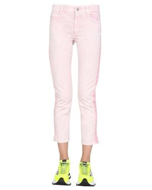 Stella McCartney Skinny High Rise Jeans - Pink