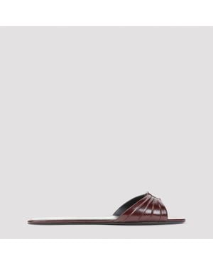 Saint Laurent Babylone Sandals - Brown