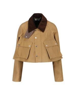 JW Anderson Cotton Utility Jacket - Natural
