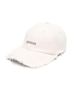 Jacquemus Artichoke Cap Hat - Natural