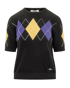 MSGM Sweater Knitwear - Black