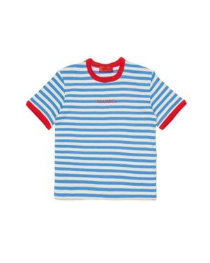 MAX&Co. T Shirt With Logo - Blue