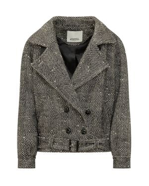 Isabel Marant Elvane Quilted Jacket - Gray