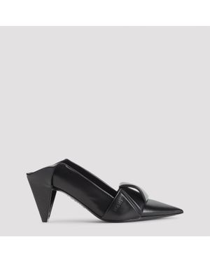 Loewe Origami Flap Back Pumps - Black