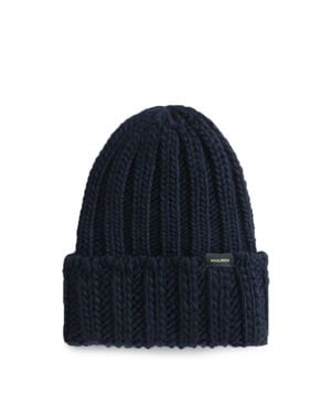 Woolrich Chunky Knit Alpaca Blend Sweater - Blue