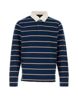 Etro Stripes Polo - Blue