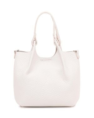 Gianni Chiarini Elegant Handbag With Double Handles - White