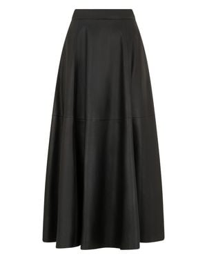 Raquel Diniz Midi Flared Skirt - Black