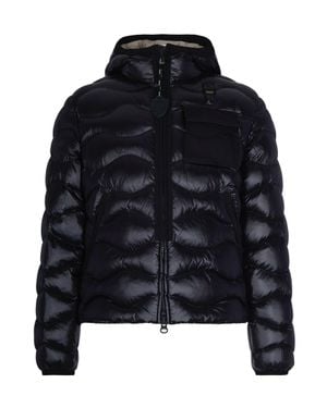 Blauer Hooded Quilted Puffer Jacket - Black