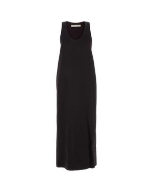 Carven Satin Dress - Black