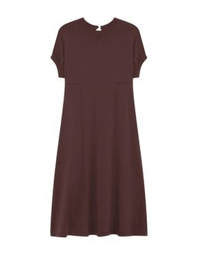 Alpha Studio Chic Mini Dress For - Brown