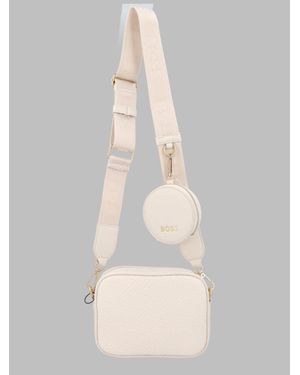 BOSS Girls Crossbody Bag With Coin Pouch - Natural
