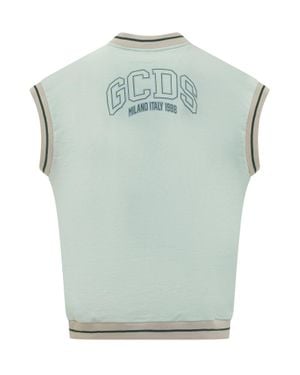 Gcds Sleeveless Logo Tank Top - Green