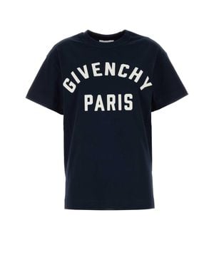 Givenchy Cotton Oversize T-Shirt - Blue