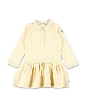 Moncler Girl's Stretch Cotton Pants For Fall/Winter 2025 - Natural