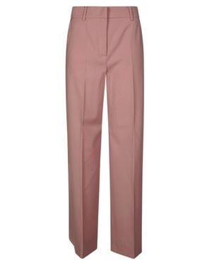 Weekend by Maxmara Visivo Wool Pants - Purple