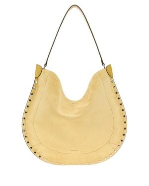 Isabel Marant Pastel Suede Oskan Shopping Bag - Natural