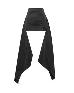 The Attico Chic Mini Skirt For Effortless Summer Style - Black