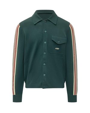 Autry Knit Jacket For Fall 2026 - Green