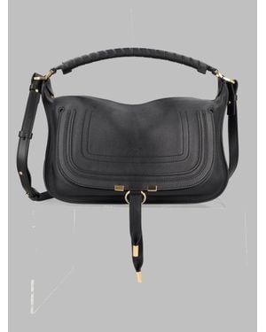 Chloé Chic Shoulder Bag With Structured Shape - Black