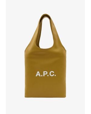 A.P.C. Ninon Small Tote Bag - Yellow
