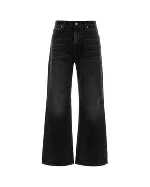 Haikure Bethany Wide-Leg Denim Jeans For - Black