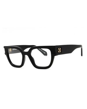 Off-White c/o Virgil Abloh Style 85 Rectangular Eyeglasses - Black