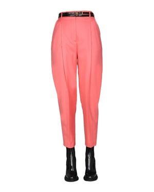 McQueen Pants Peg Leg - Red