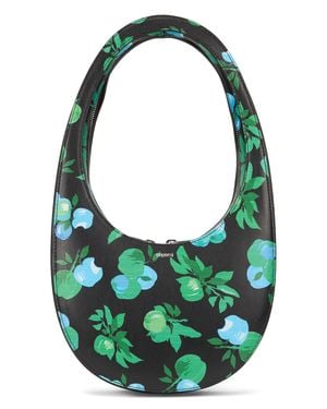Coperni Swipe Flora Handbag - Green