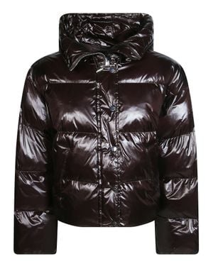 Pinko Padded Impasto Fabric Jacket - Black