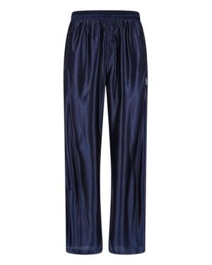 Needles Wide-Leg Track Pants - Blue
