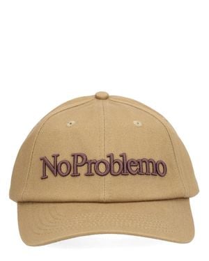 No Problemo Baseball Cap - Natural