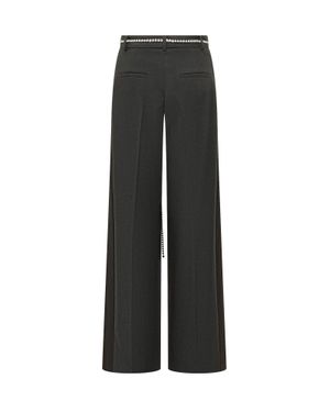 Pinko Stylish Pants For Spring/Summer 2026 - Black
