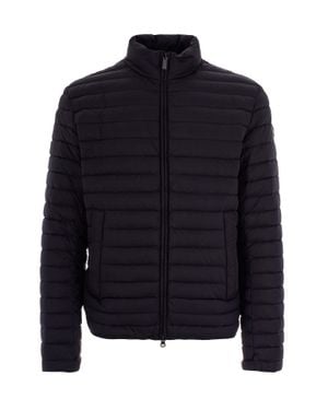 Colmar Quilted Lightweight Puffer Jacket With Adjustable Hem - Blue