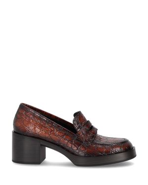 LA ROSE Elegant Moccasin Loafers For - Brown
