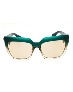 Etro Oversized Plastic Sunglasses - Green